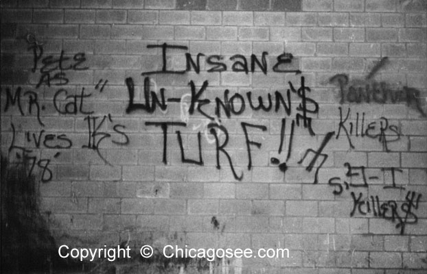 Gang "turf" Chicago, 1982