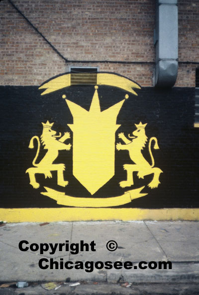 Latin Kings heraldry, Chicago, 1983