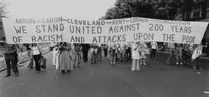 July 4, 1976 Protest March in Philadelphia
