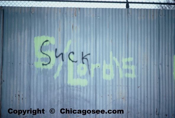 "Lords'" gang dissed, Chicago, 1981