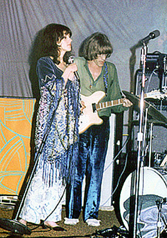 Grace Slick & Paul Kanter in Chicago, 1969