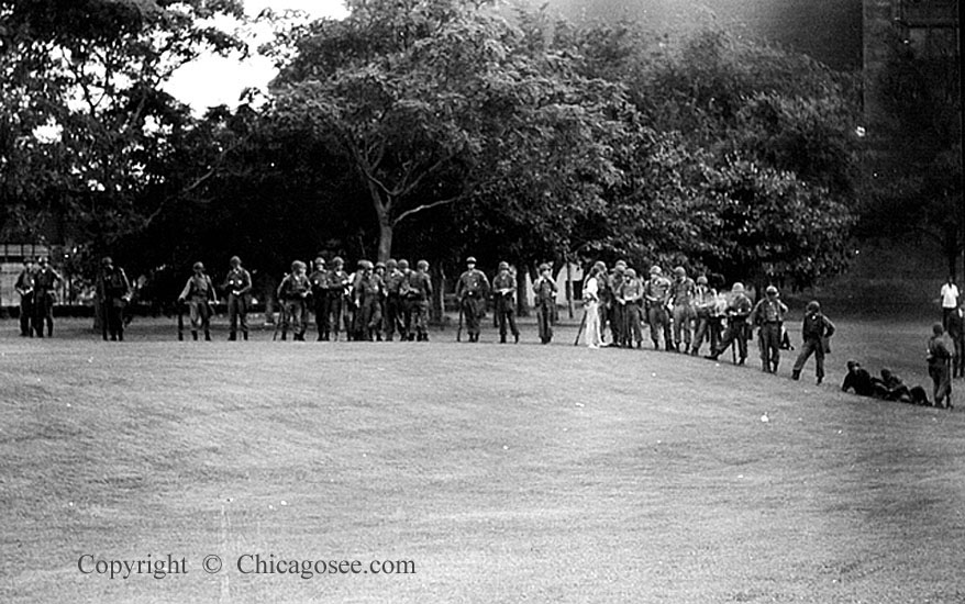 National Guard, Chicago, 1968 Democratic Convention