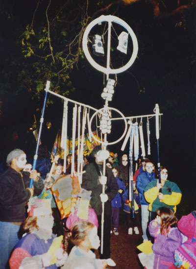 Pro Arts "Day of Dead" Pilsen schoolchildren Procession, Chicago