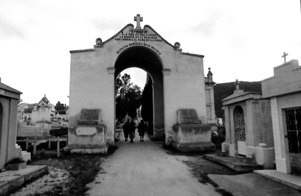 San Cristobal de las Casas cemetery entrance