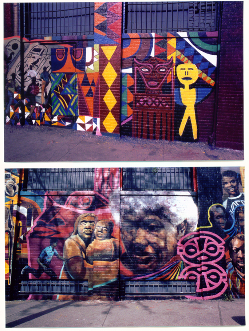 Urban Progress Center, African roots wall Mural, Chicago