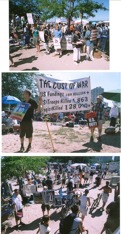 Air show Protest, 2005, Chicago