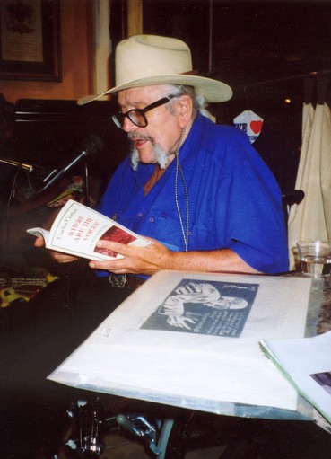 Carlos Cortez reading his poetry