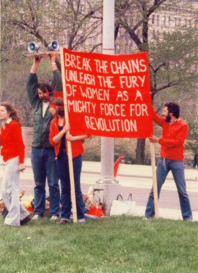 "Break the Chains" Women Protest