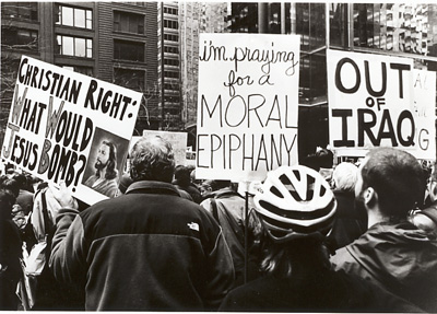 Christian Anti-Iraq War Protest, Chicago