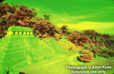 Temple of the Inscriptions, Planque, Chiapas, Mexico