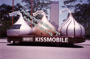 "Kiss" chocolates, Kissmobile