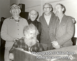 Abraham Lincoln Brigade veterans, Chicago, 1985