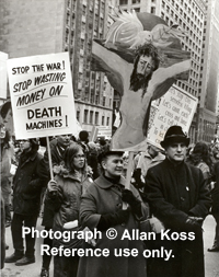 Anti Vietnam war protest, Chicago