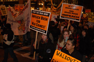 Chicago Iraq antiwar march, March 20, 2007