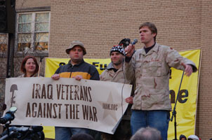 Iraq Veterans Againt the War, Chicago, March 20, 2007