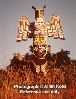 Totem Pole, British Columbia, Canada