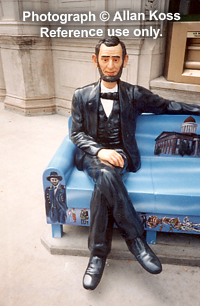 Abraham Lincoln Art Sofa, Chicago