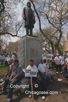 Statue Carter Harrison, Chicago, Union Park