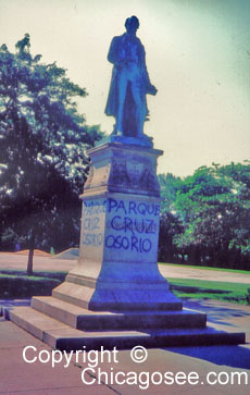 "Parque Cruz Osorio'" Chicago's Humboldt Park, 1982