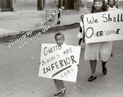 CORE, Chicago school protest, 1963