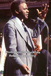 Congressman Harold Washington speaking 1978