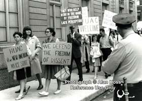 HUAC protest, Chicago, 1965