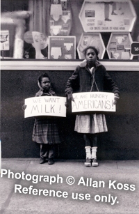 Welfare cuts, State of Illinois, 1964