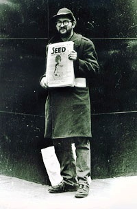 Seed vendor, Chicago, Underground newspaper