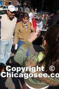 "El Pistolero" fan photographs at Chicago Rally