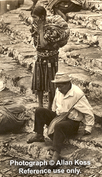 Guatemala drunk man photograph