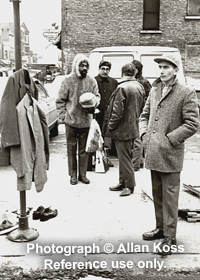 Street corner Market, Chicago, 1968