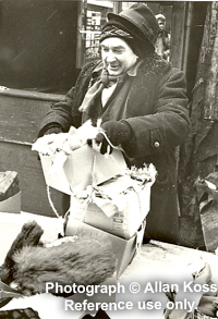 Wearing many hats, Outdoor Market, Chicago