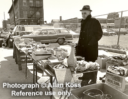 Maxwell Street vendor, Chicago