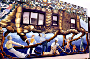 "Fruits of Our Labor," wall Mural, Chicago