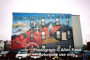 Vietnam Memorial wall Mural, Chicago