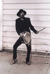 San Francisco Street Drummer, 1970