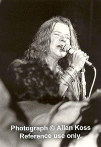 Janis Joplin at Woodstock, 1969