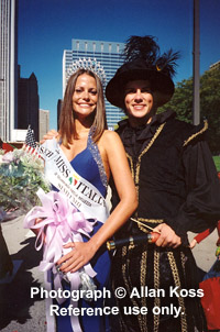 Columbus day Parade Queen, Chicago