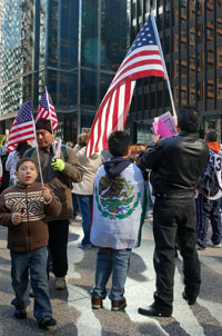 Immigration Rally Chicago, March 10, 2007