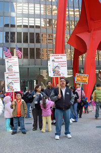 Immirgration Rights Chicago Rally, March 10, 2007