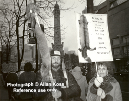 Fur protest, Chicago