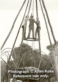 Woodstock rock swing, 1969