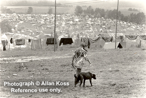 Woodstock encampment, 1969